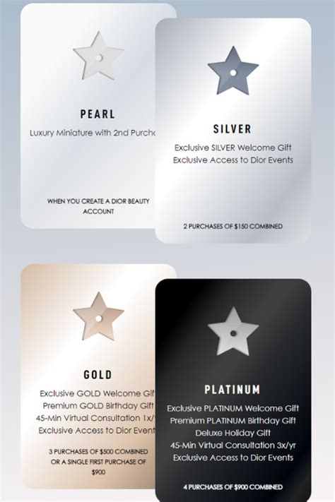 dior gold rewards